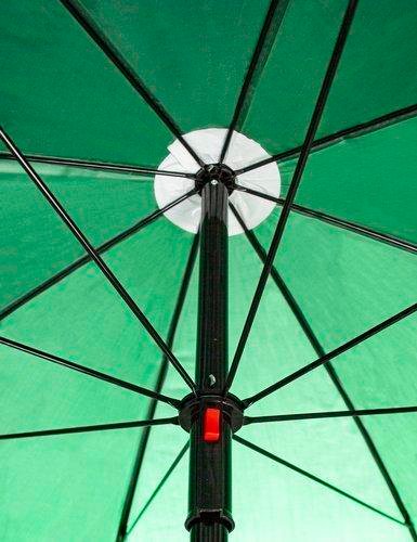 Žvejybinis skėtis, palapinė, kuris karštomis dienomis apsaugo nuo kaitros