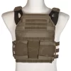 Taktinė liemenė Rush 2.0 Plate Carrier Ariatel, žalia