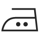 Helikon-Tex gaminių priežiūros paaiškinimai Lyginti vidutine temperatūra