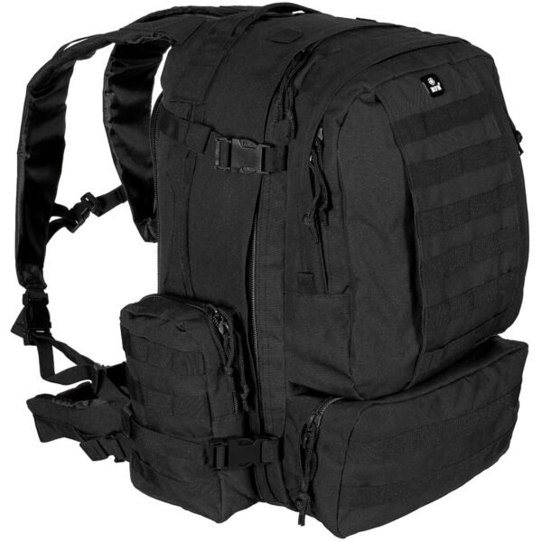 Taktinė kuprinė „Tactical-Modular”, 45L, juoda Kuprinės 4