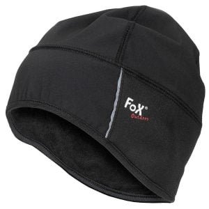Softshell kepurė FOX, juoda
