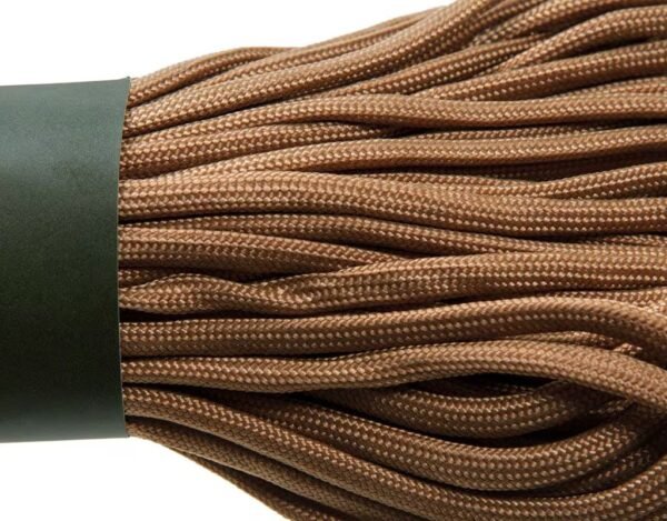 Paracord virvė Badger Outdoor, 550, 30 M, ruda Įrankiai 4