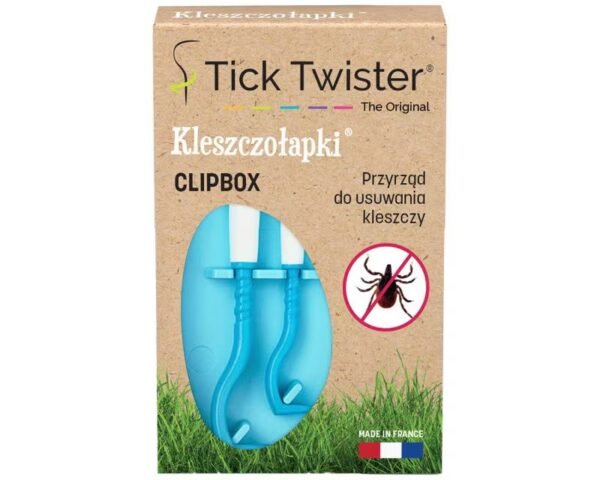 Erkių traukiklis Tick Twister Clipbox, mėlynas Higiena ir medicina 7