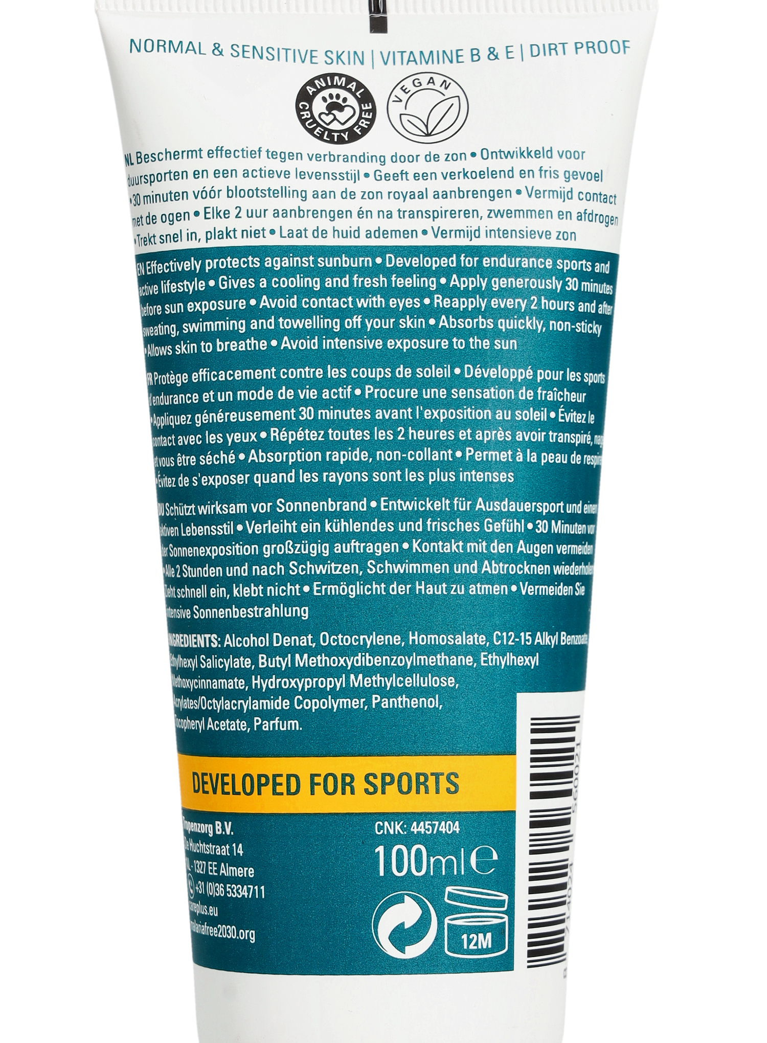 Kremas nuo saulės Care Plus Sun Protection Sport SPF30 100ml Kremas nuo saulės Care Plus Sun Protection Sport SPF30 100ml