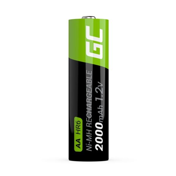 Įkraunamos baterijos AA Green Cell HR6/GR02 2000 mAh, 4vnt Apšvietimas ir elektronika 5