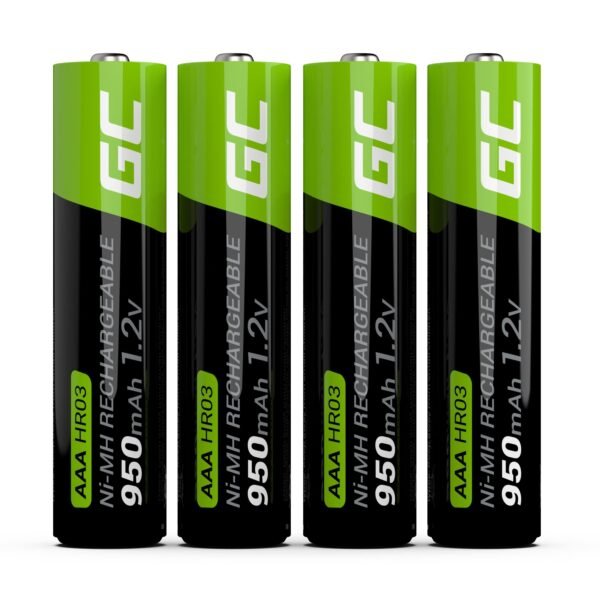 Įkraunamos baterijos AAA Green Cell HR03/GR03 950 mAh, 4vnt Apšvietimas ir elektronika 4