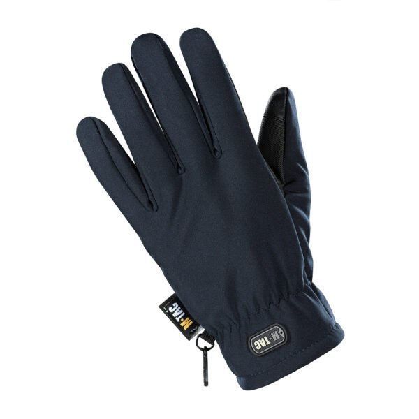 Žieminės pirštinės M-Tac Soft Shell Thinsulate, Dark Navy Blue Apranga 4