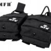 Modulinis dėtuvių dėklas „MOLLE“ 4 vietų (2+2), MFH, juodas