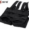 Modulinis dėtuvių dėklas „MOLLE“ 4 vietų (2+2), MFH, juodas
