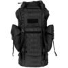Kuprinė MFH BW Combat „MOLLE“, 65 L, su aliuminio rėmu, juoda