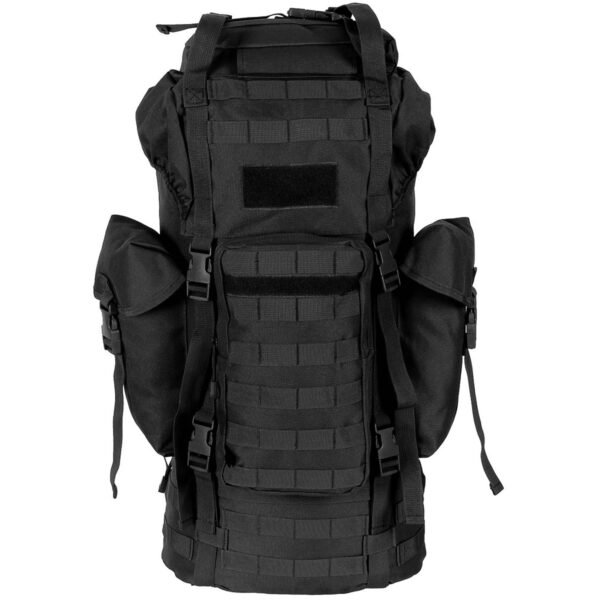 Kuprinė MFH BW Combat „MOLLE“, 65 L, su aliuminio rėmu, juoda