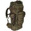 Kuprinė MFH BW Combat „MOLLE“, 65 L, su aliuminio rėmu, woodland
