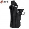 Modulinis dėtuvių dėklas „MOLLE“ 4 vietų (2+2), MFH, juodas