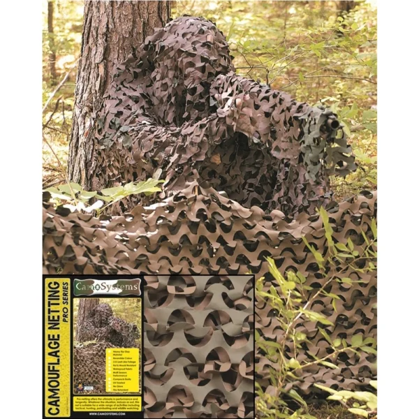 Kamufliažinis tinklas Mil-Tec CamoSystems Pro Light 2.4x3m, Woodland - Image 5