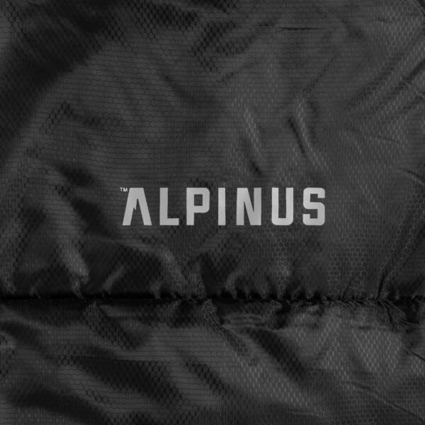 Miegmaišis Alpinus Warm 1500, juodas, dešininis - Image 7