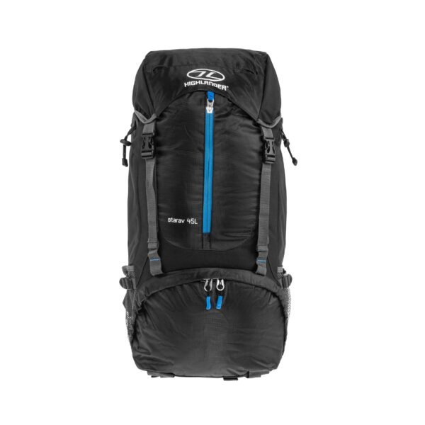 Kuprinė Highlander Starav 45 L, juoda - Image 2