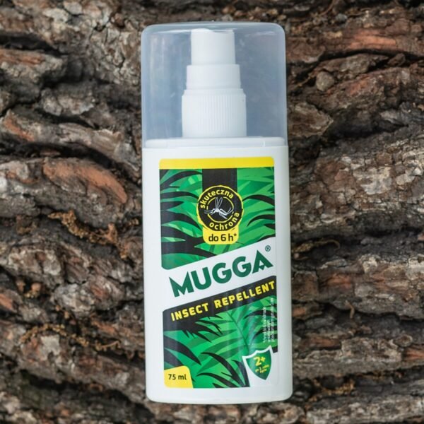 Purškalas nuo uodų Mugga 9,5% DEET 75ml - Image 5