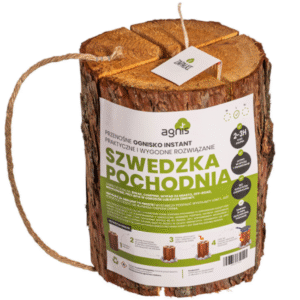 Lauko viryklė – švediškas deglas Agnis L