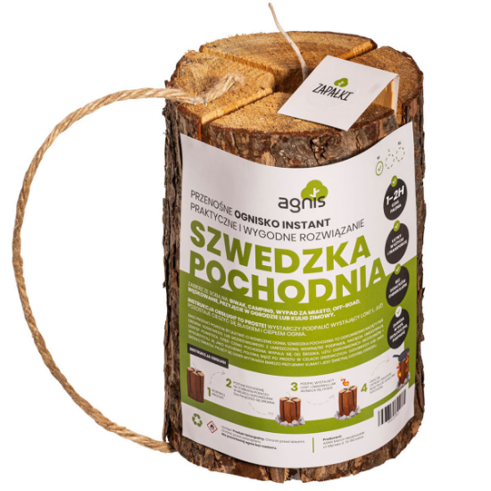 Lauko viryklė – švediškas deglas Agnis M