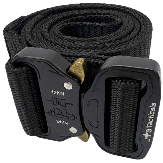Taktinis diržas JB Tacticals, juodas