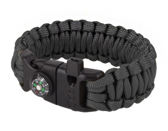 0212899_c19f6089-3ed3-42d5-862f-21f1e32711e7_550.png Išgyvenimo apyrankė Paracord TM su kompasu, juoda - Image 1
