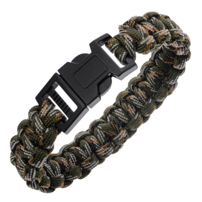 Išgyvenimo apyrankė Paracord Badger Outdoor 550, CAMO