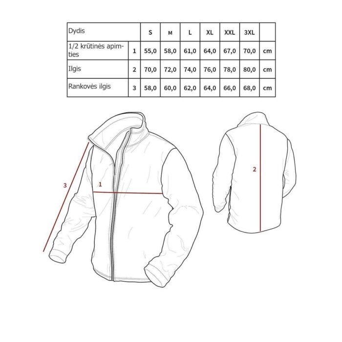 Striukė SoftShell "Australia", žalia - Image 4