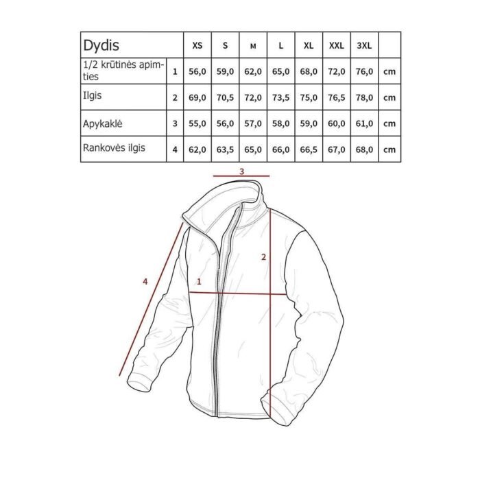 Striukė "Alpin", žalia - Image 5