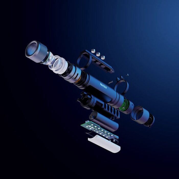 Žibintuvėlis Nextool Thunder 6in1, 1000lm, USB - Image 9