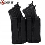 Modulinis dėtuvių dėklas „MOLLE“ 4 vietų (2+2), MFH, juodas - Image 12