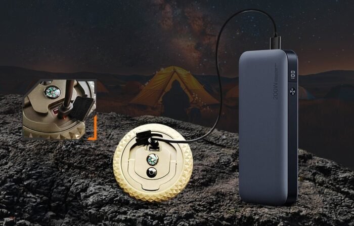 Turistinis žibintas Superfire LT01 2in1, USB - Image 6