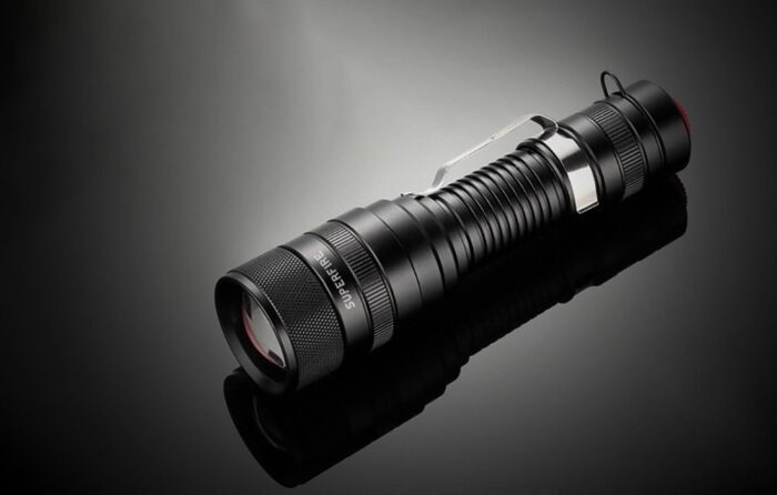 LED žibintuvėlis Superfire F5, 1100lm, USB - Image 5