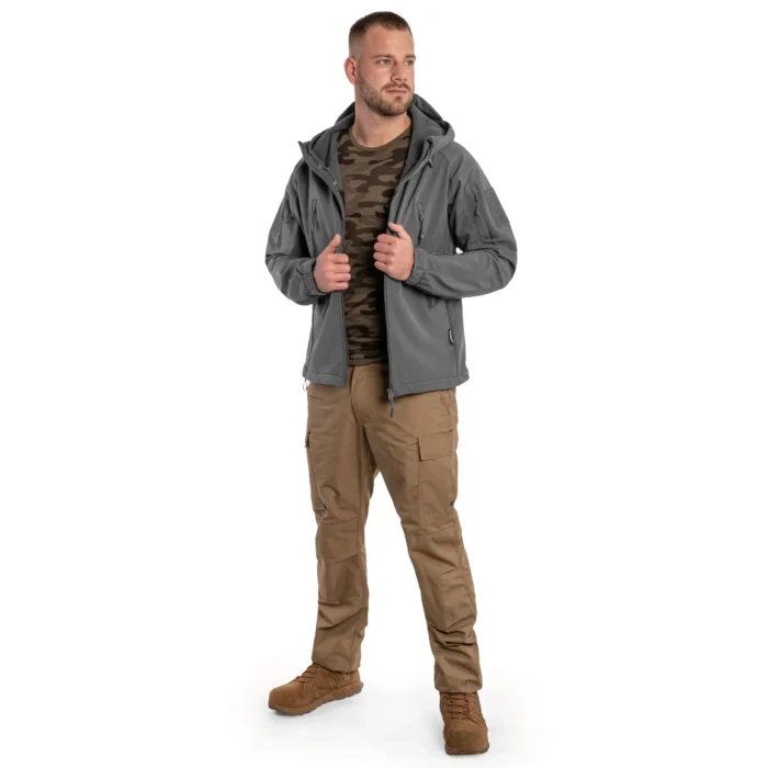 Striukė Texar Falcon Softshell, pilka - Image 3