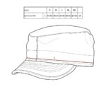 JAV BDU kepurė, Woodland - Image 3