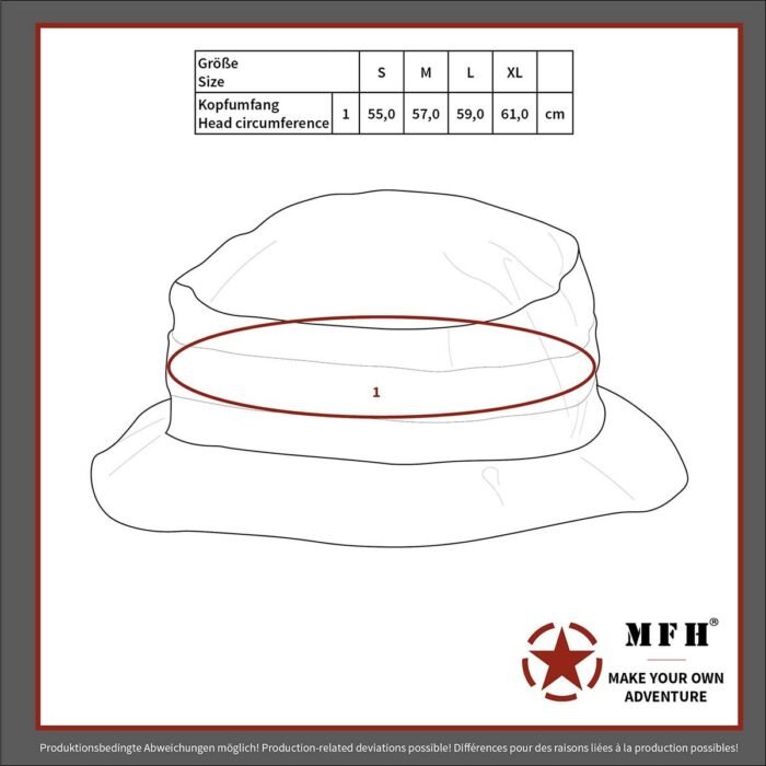 Vasarinė kepurė skrybėlė Boonie, Woodland - Image 2