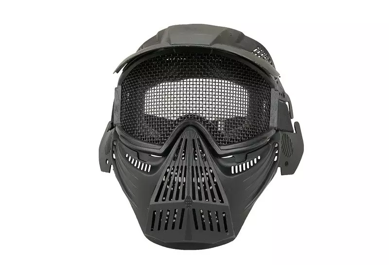 Apsauginė veido kaukė Ultimate Tactical Guardian V1, juoda Apsauginė veido kaukė Ultimate Tactical Guardian V1, juoda