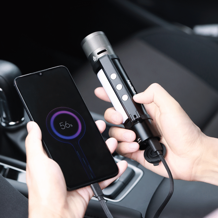 Žibintuvėlis Nextool Thunder 6in1, 1000lm, USB - Image 7