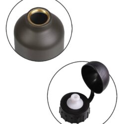 Gertuvė iš aliuminio 500 ml, žalia