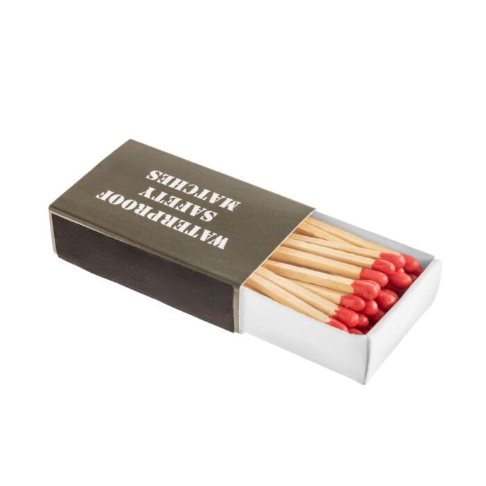 Vėjui ir vandeniui atsparūs degtukai Mil-Tec, 4dėž. - Image 2