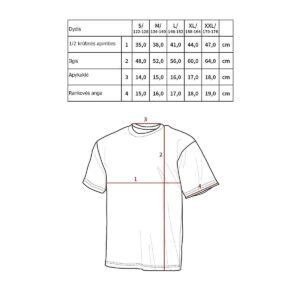 Vaikiški marškinėliai Basic, Woodland
