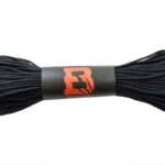 Paracord virvė Badger Outdoor, 550, 30 M, juoda