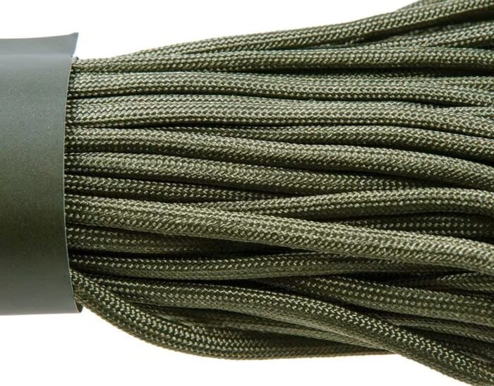 Paracord virvė Badger Outdoor, 550, 30 M, žalia - Image 2