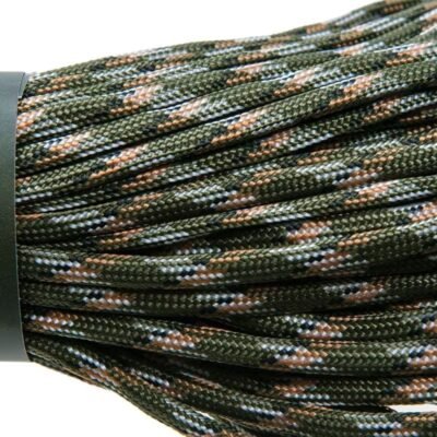 Paracord virvė Badger Outdoor, 550, 30 M, Woodland