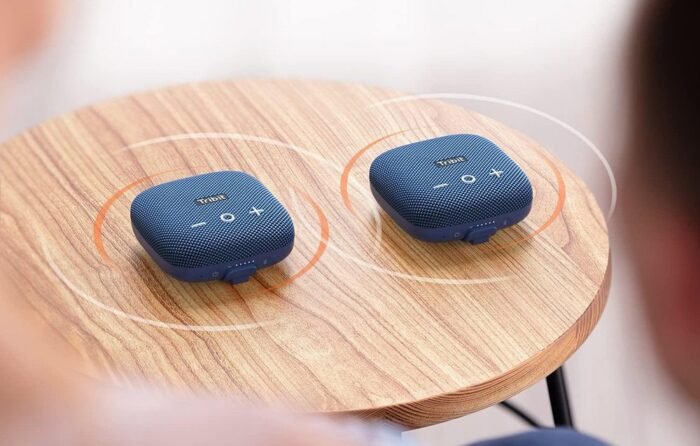 Nešiojama kolonėlė Tribit StormBox Micro 2 10W, mėlyna - Image 8