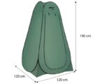 Dušas palapinė, persirengimo kambarys, Nils Camp NC1706, žalias - Image 9