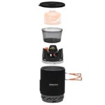 Turistinė dujinė viryklė Fire Maple FMS-X1, juoda - Image 4