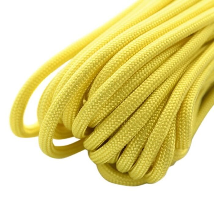 Paracord virvė M-Tac 550 Type III 15 M, geltona - Image 3