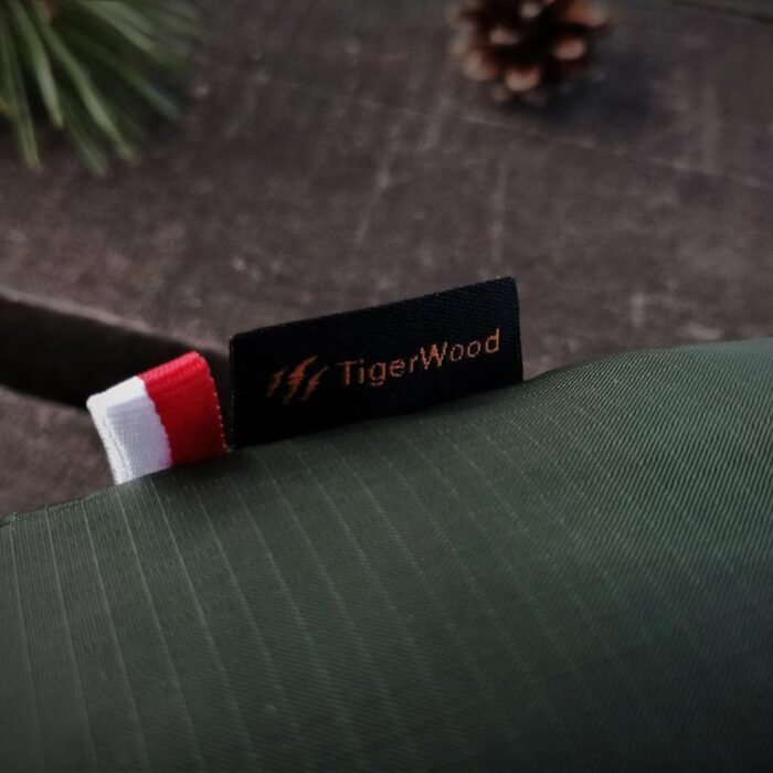 Hamakas su tinkleliu nuo uodų TigerWood Dragonfly V2 Long Ultralight, žalias - Image 8