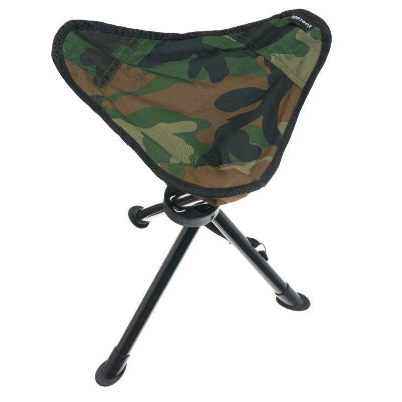 Sulankstoma kėdė trikojis Meteor Lago, kamufliažas