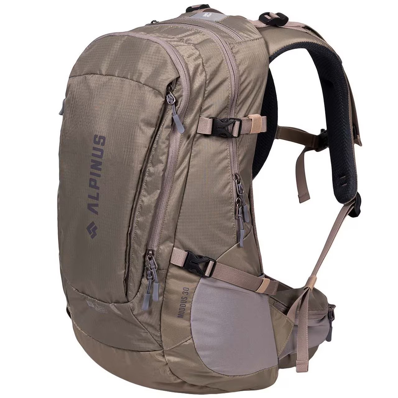 2684739_Plecak-Alpinus-Muddus-30-l-Piaskowo-Zielony-glowne.jpg Kuprinė Alpinus Muddus 30L, smėlio žalia - Image 1